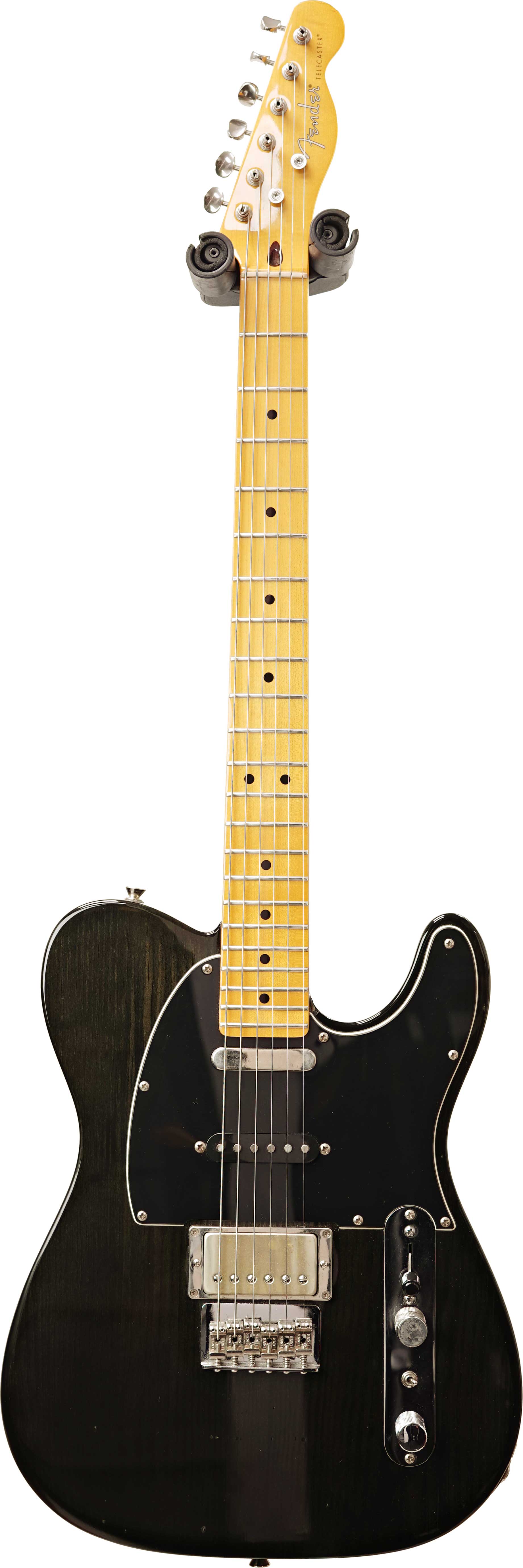 Fender 2015 Modern Player Telecaster Plus Charcoal Transparent Maple Fingerboard (Pre-Owned)
