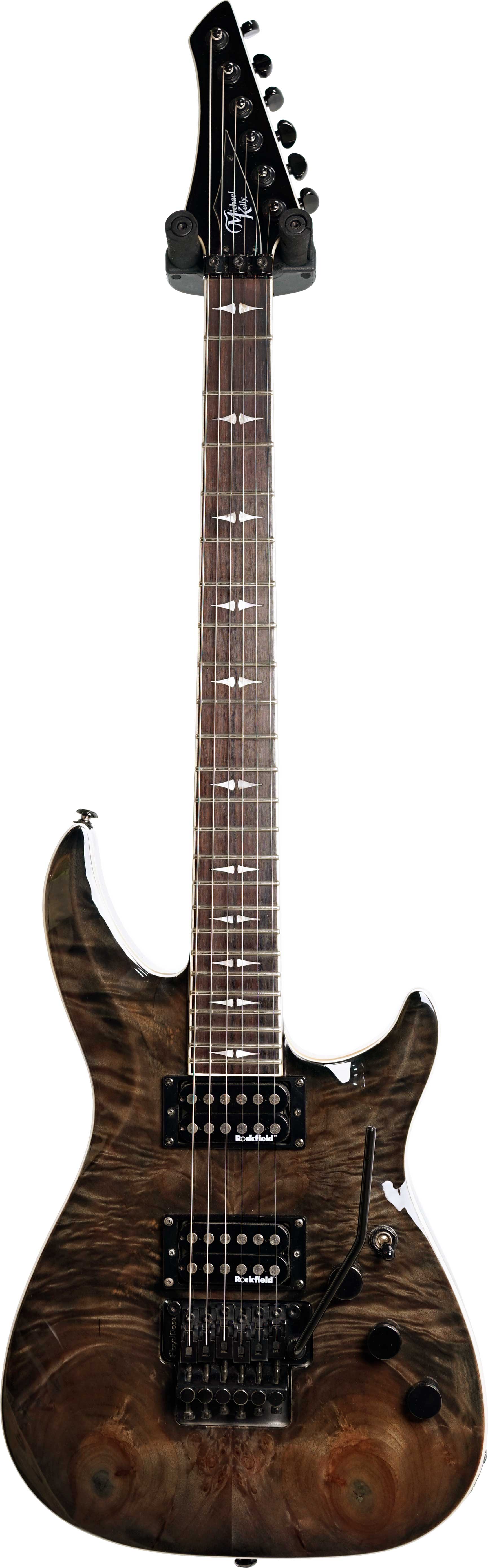 Michael Kelly Hex Deluxe Black Vapour Rosewood Fingerboard (Pre