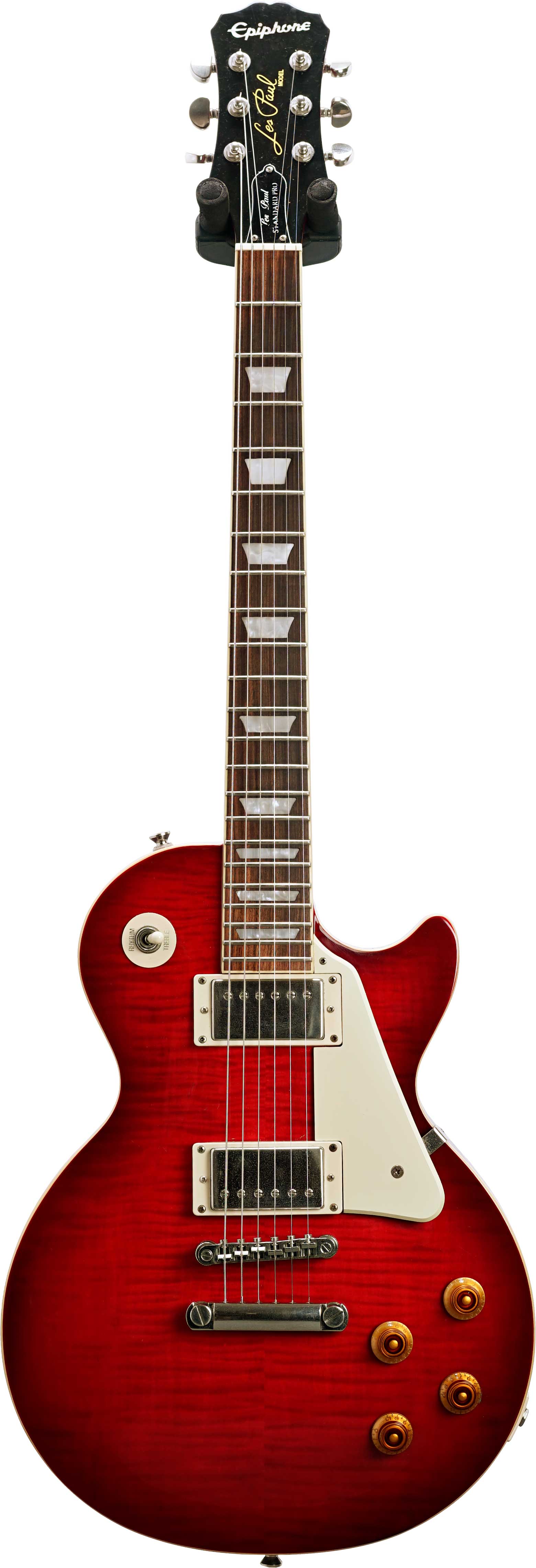 【10417】 epiphone les paul standard Red Epiphone Les Paul Studio - wine red Single cut electric guitar