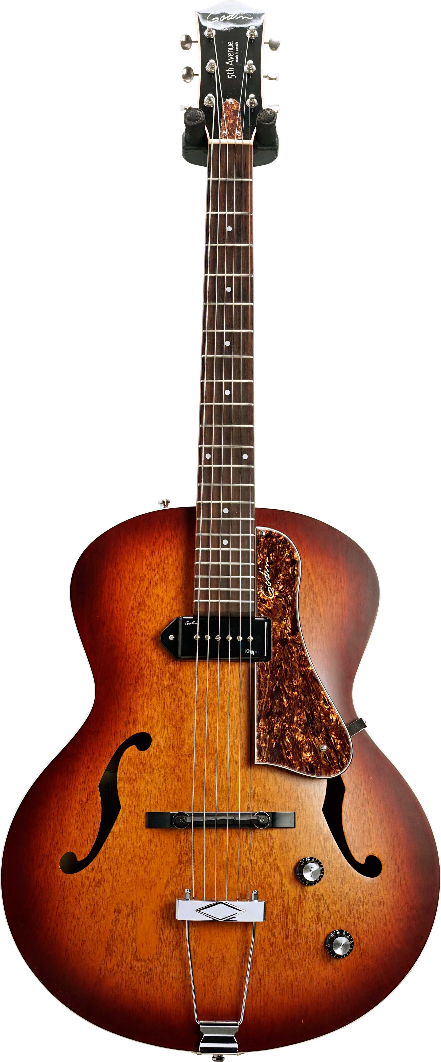 Godin 5th Ave Kingpin P90 Cognac Burst (Pre-Owned)