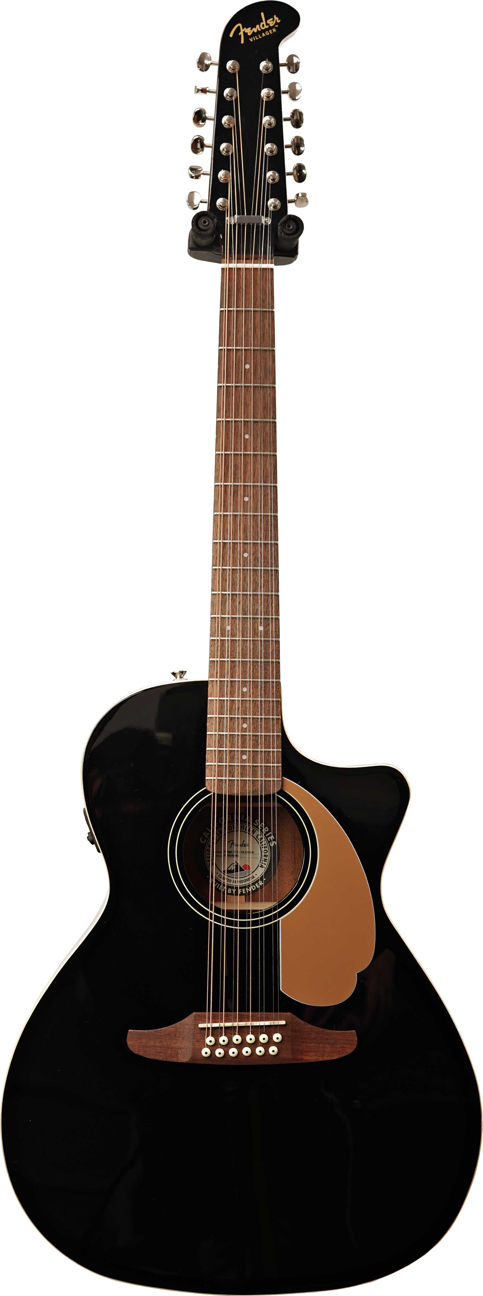 Fender Villager 12-String V3 Jet Black (Pre-Owned)