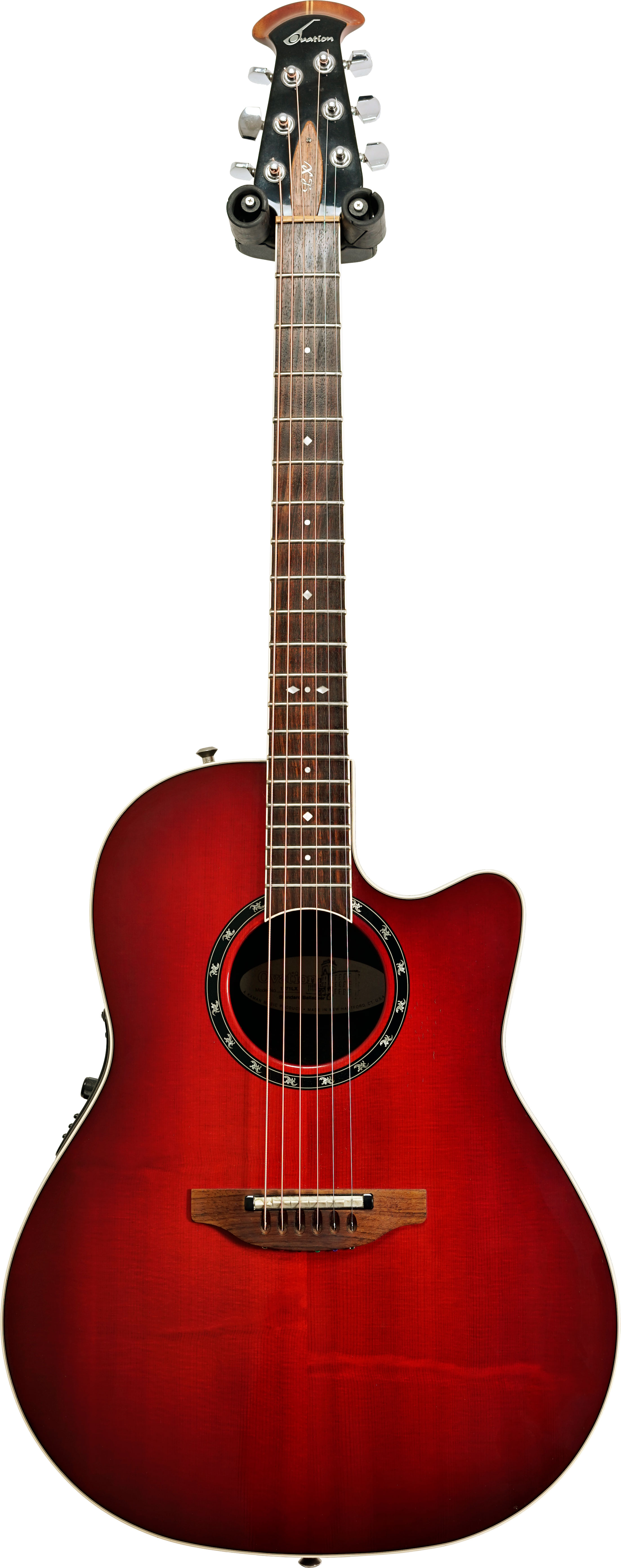 Ovation USA Standard Balladeer 1771 LX Ruby Red (Pre-Owned) | guitarguitar