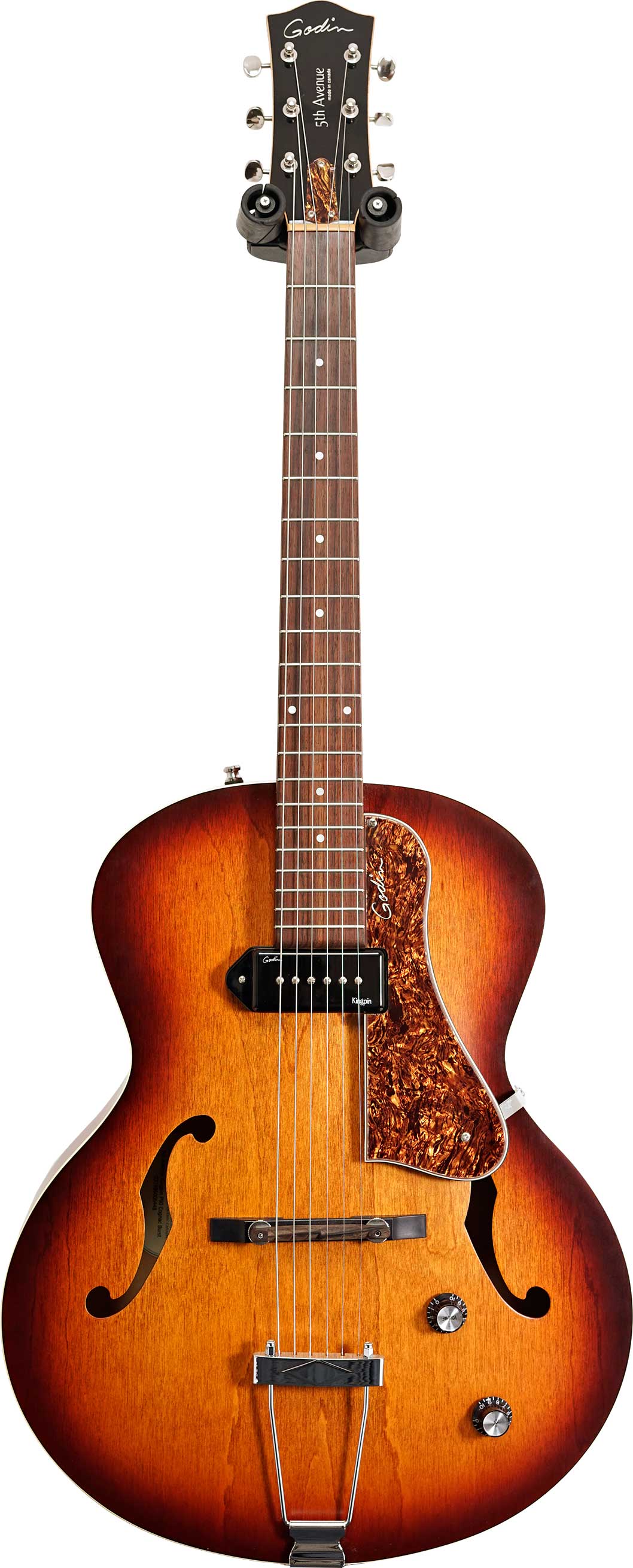 Godin 5th Ave Kingpin P90 Cognac Burst (Pre-Owned)