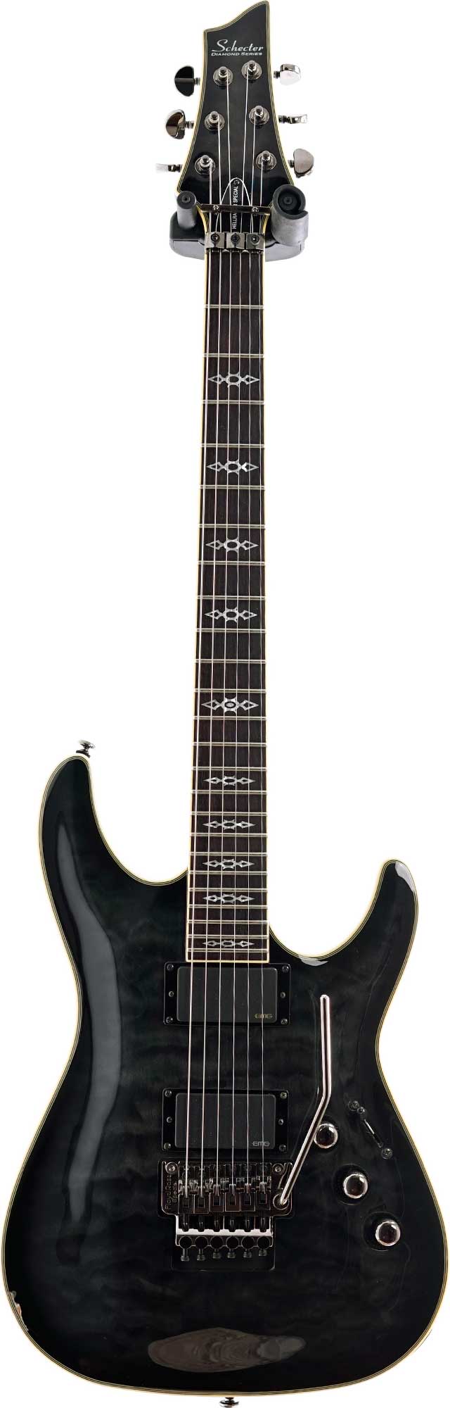 Buy the Schecter Hellraiser Special C-1 FR See Thru Black (Pre-Owned)