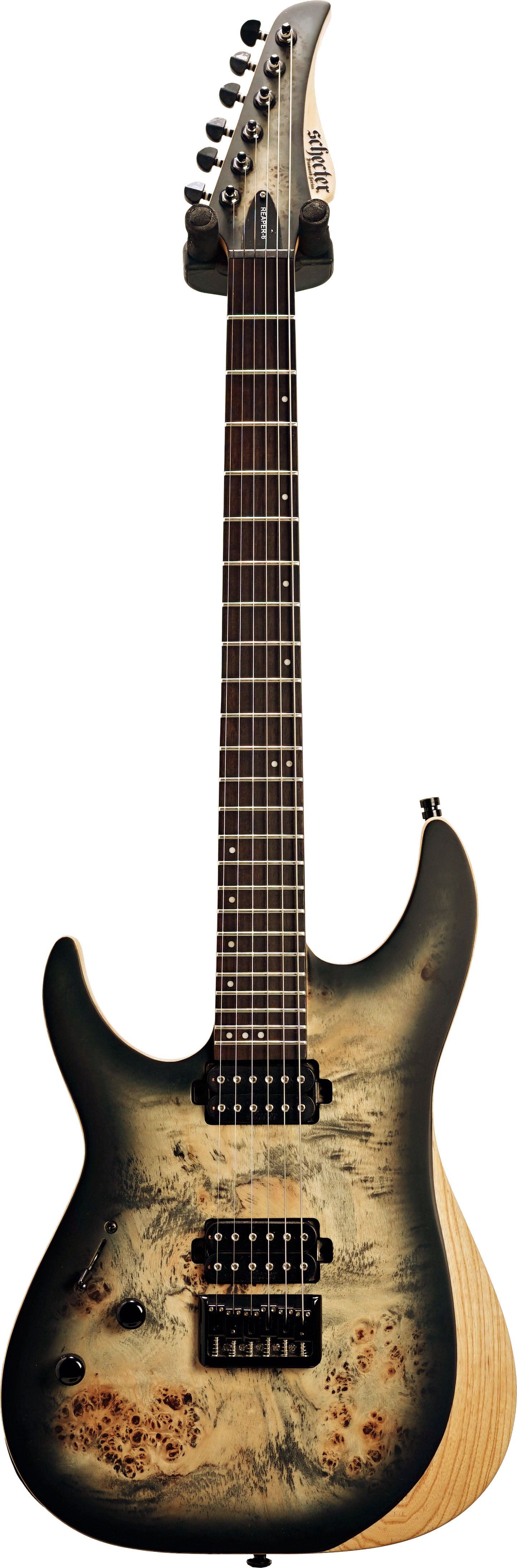 Schecter Reaper 6 Charcoal Burst Left Handed (Pre-Owned) | guitarguitar