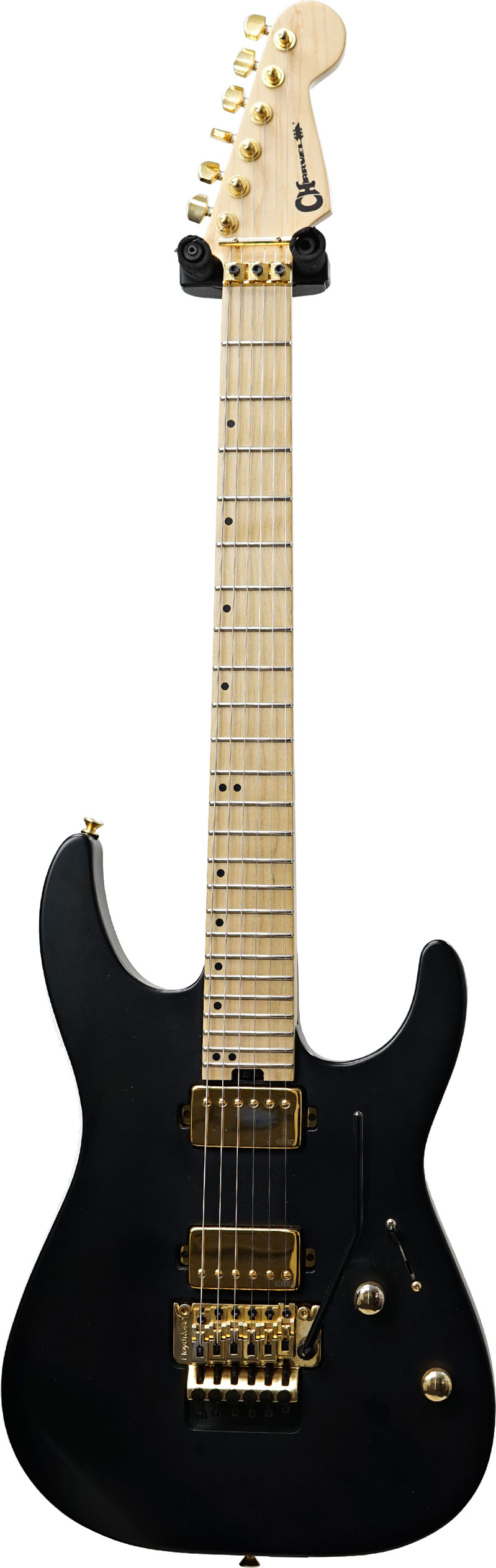 Charvel 2018 Pro Mod DK24 HH Floyd Satin Black Maple Fingerboard (Pre-Owned)