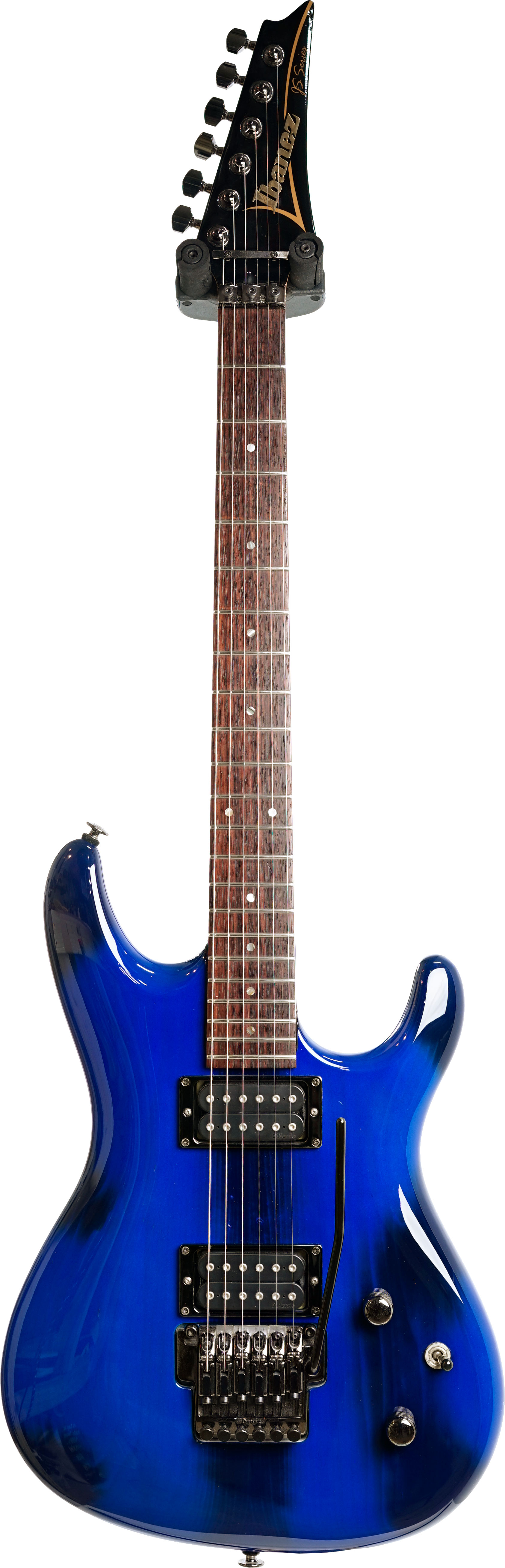 Ibanez JS-1000 Burnt Transparent Blue (Pre-Owned)