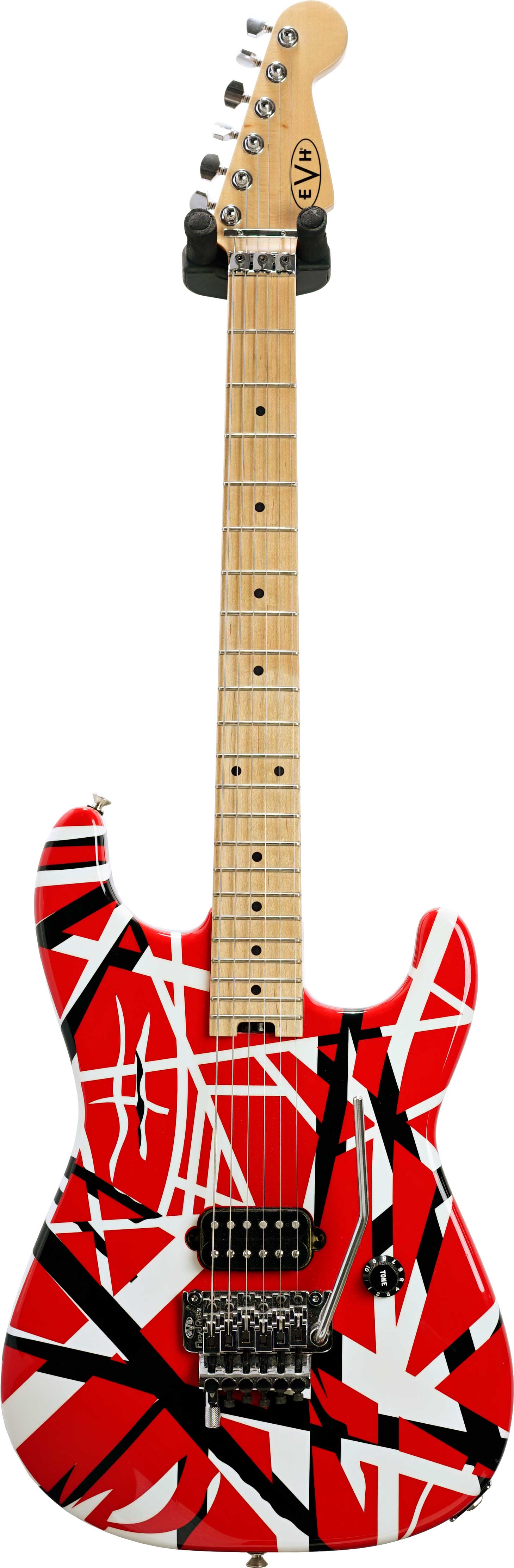 EVH Striped Red with Black Stripe EVH Striped Series in Red with