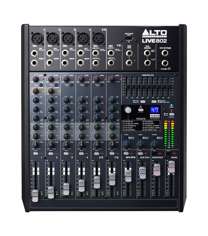 Alto Live 802 Mixer (Pre-Owned)