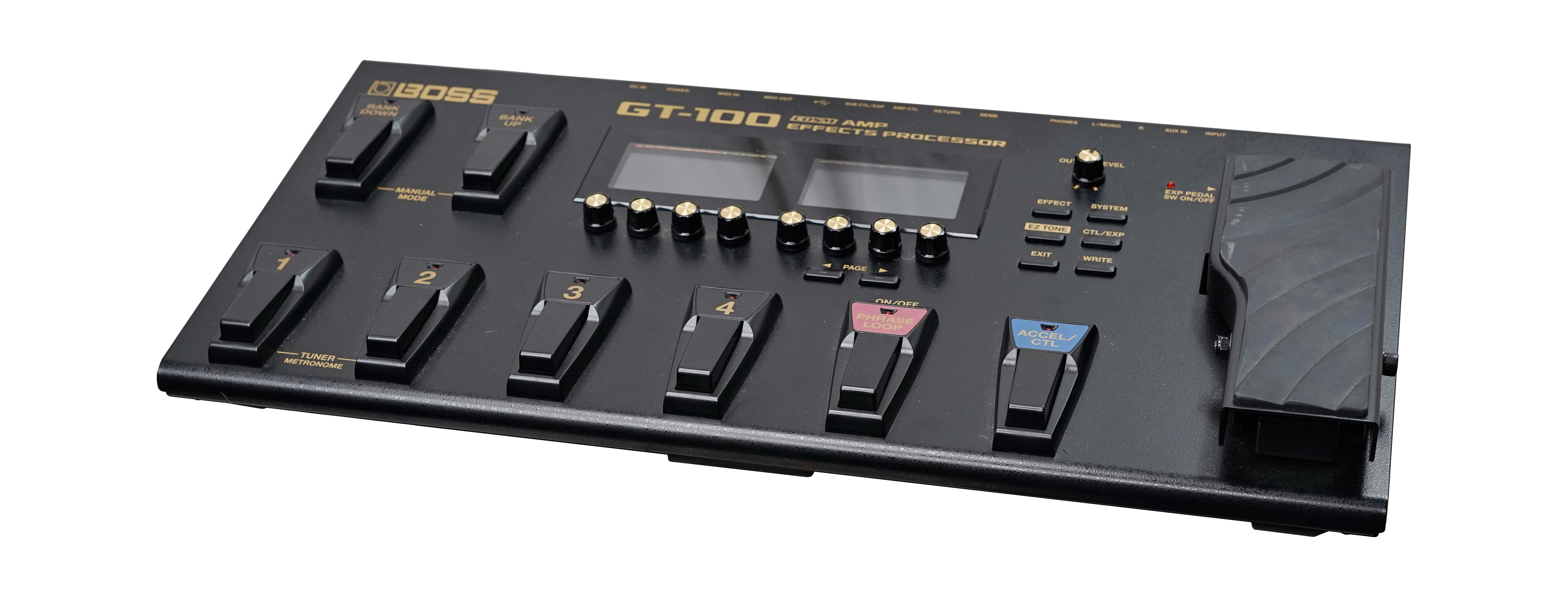 BOSS GT100 Multi Effects Pedal (PreOwned) guitarguitar