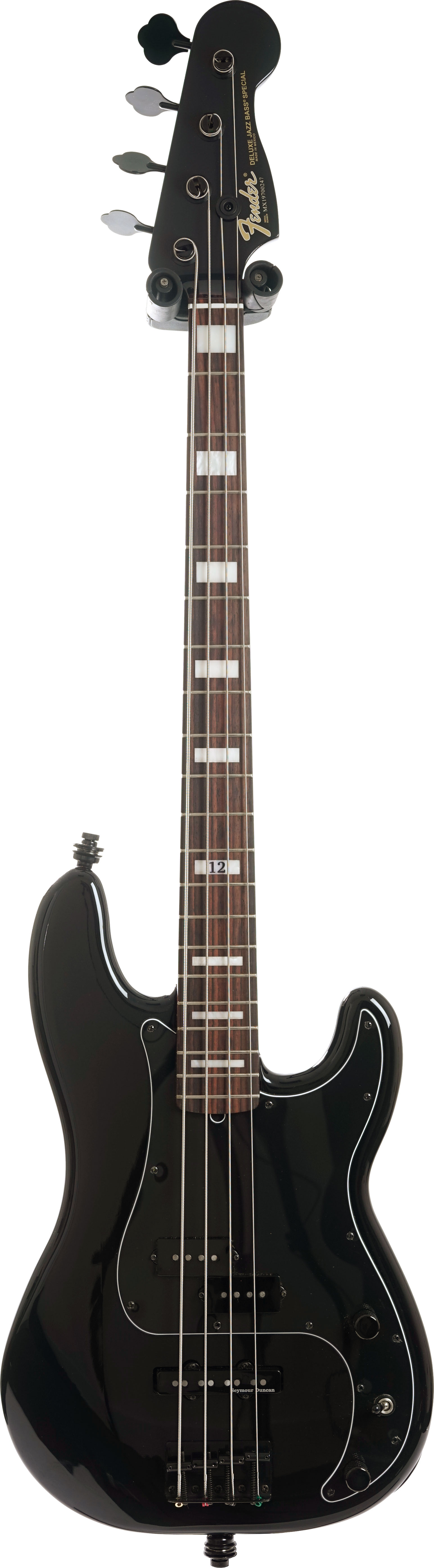 Fender Duff McKagan Deluxe Precision Bass Black Rosewood Fingerboard (Pre-Owned)