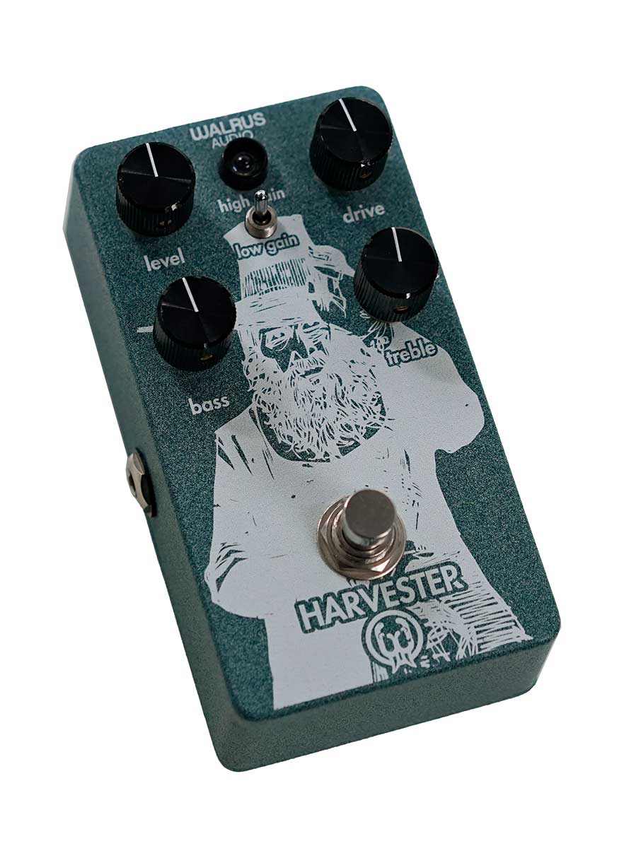 Walrus Audio Harvester Sea Green with White Ink (Pre-Owned)