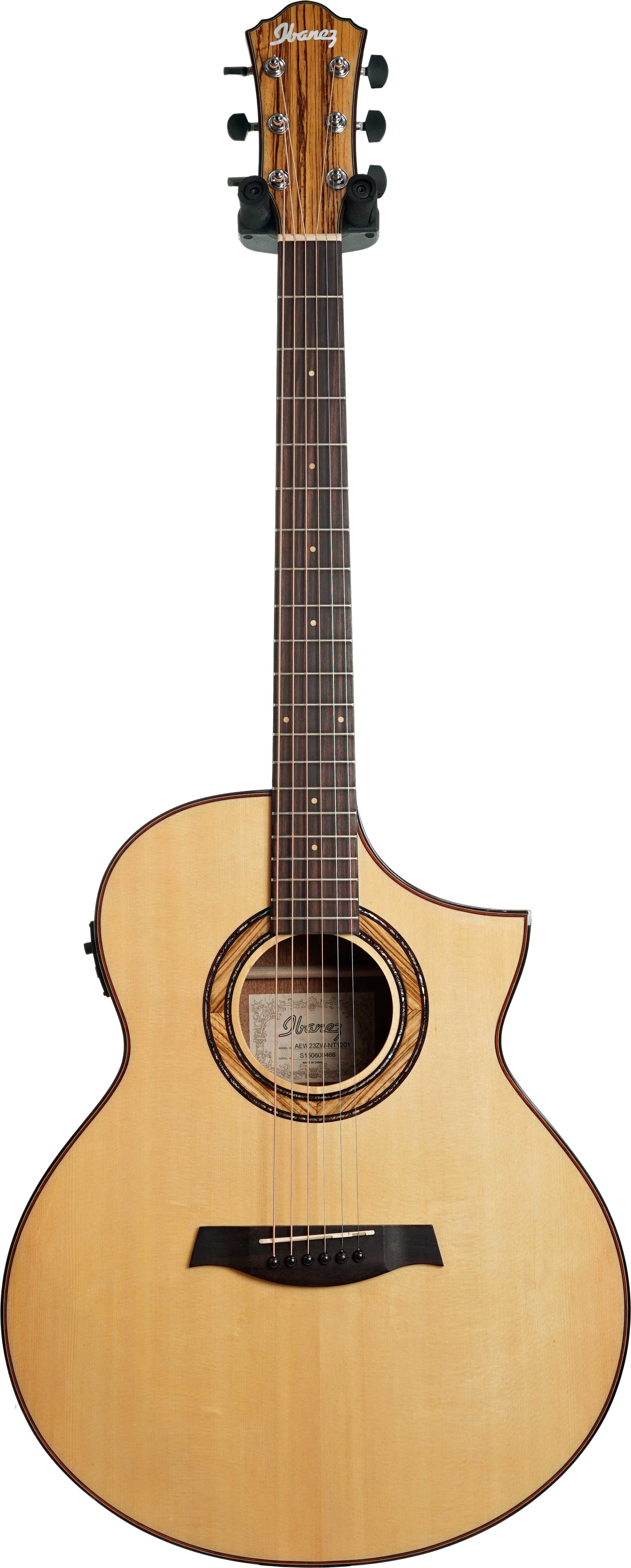 Ibanez AEW23ZW-NT1201 Zebra Wood Natural (Pre-Owned) | guitarguitar