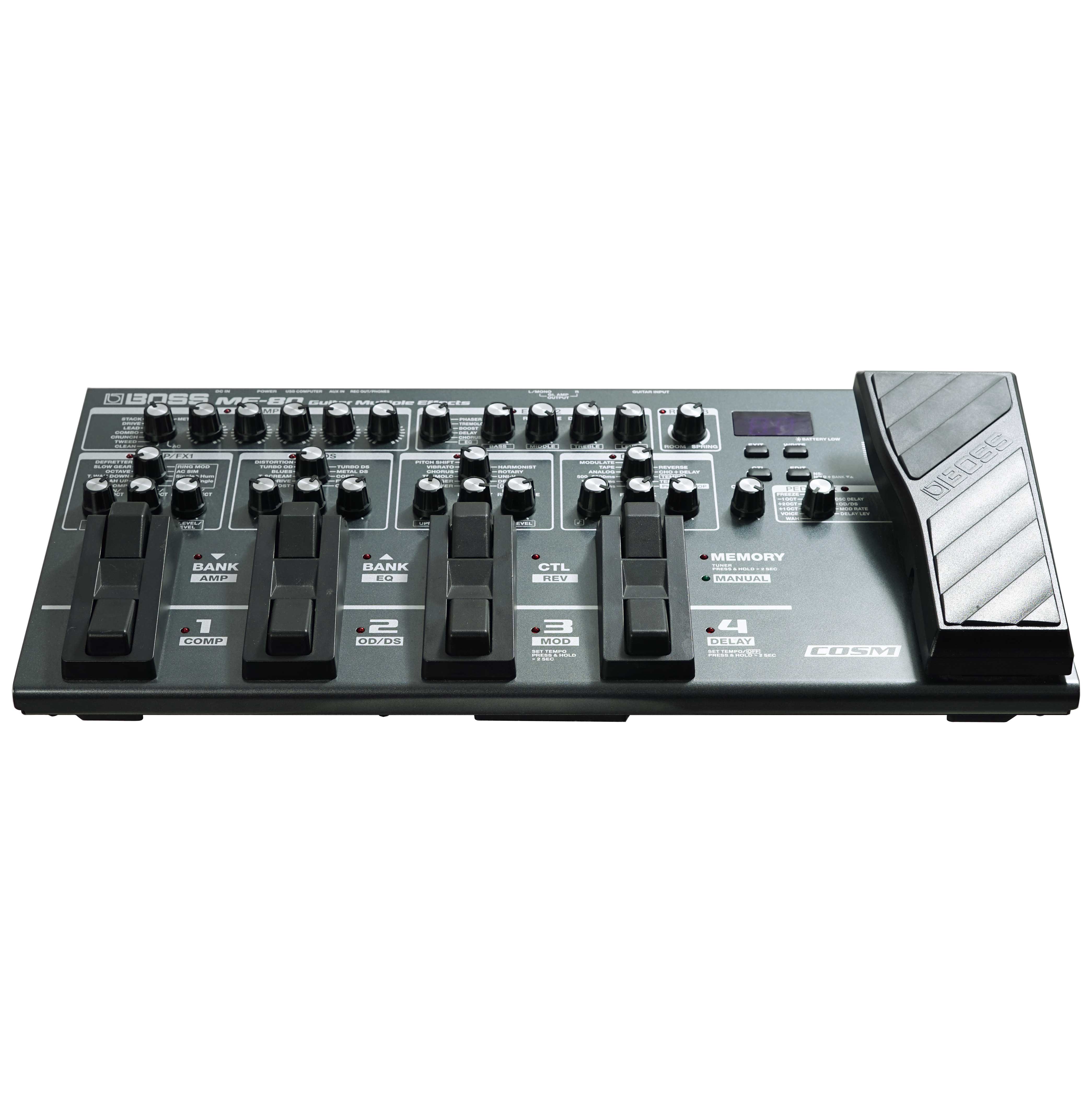 BOSS ME80 Guitar Amp Modeller and Multi Effects Processor Pedal (Pre