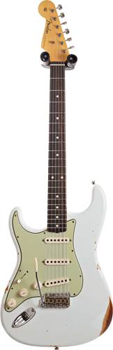 Fender Custom Shop '59 Stratocaster Relic Olympic White Left Handed (Pre-Owned)