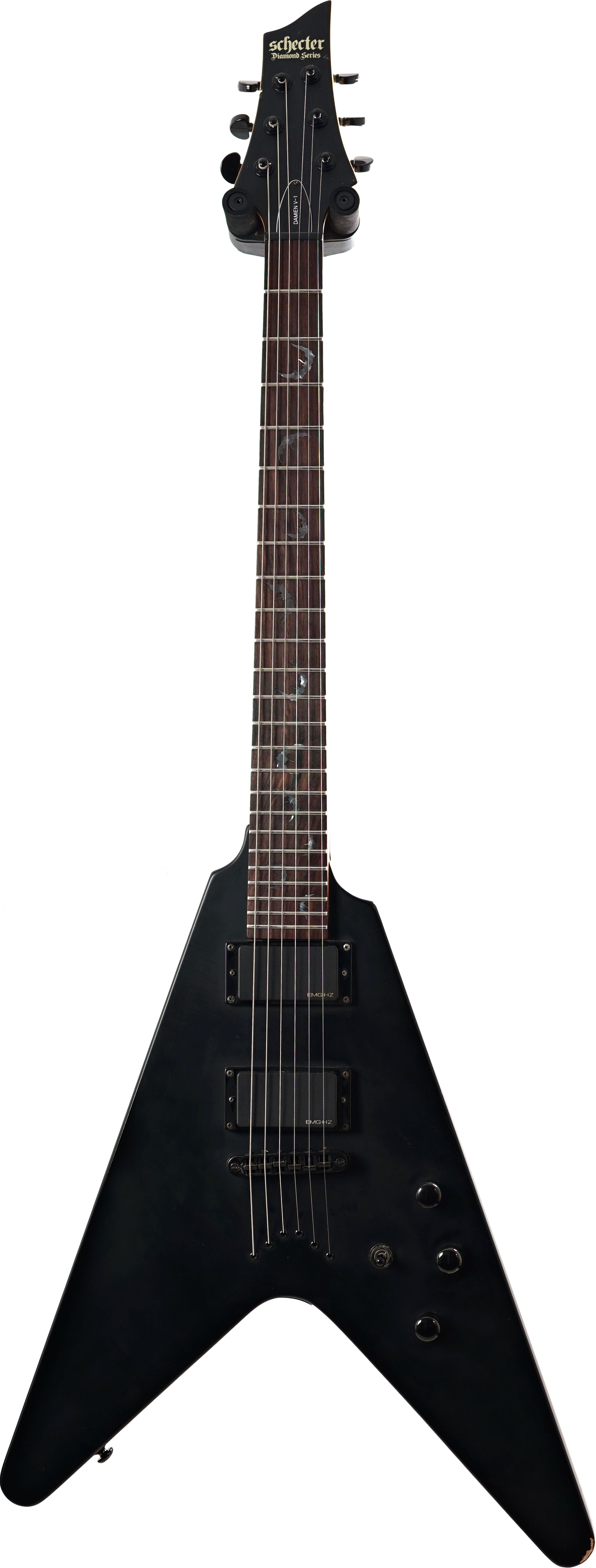 Schecter Damien V-1 Black (Pre-Owned)