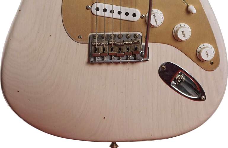Fender Custom Shop Limited Edition 55 Dual Mag Stratocaster Journeyman Relic Aged White Blonde (Pre-Owned) Fender Custom Shop Limited Edition 55 Dual Mag Stratocaster Journeyman Relic Aged White Blonde (Pre-Owned)
