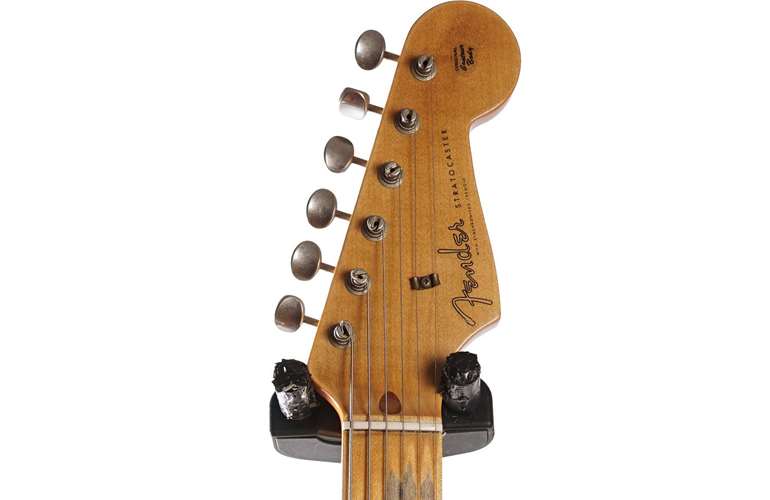 Fender Custom Shop Limited Edition 55 Dual Mag Stratocaster Journeyman Relic Aged White Blonde (Pre-Owned) Fender Custom Shop Limited Edition 55 Dual Mag Stratocaster Journeyman Relic Aged White Blonde (Pre-Owned)