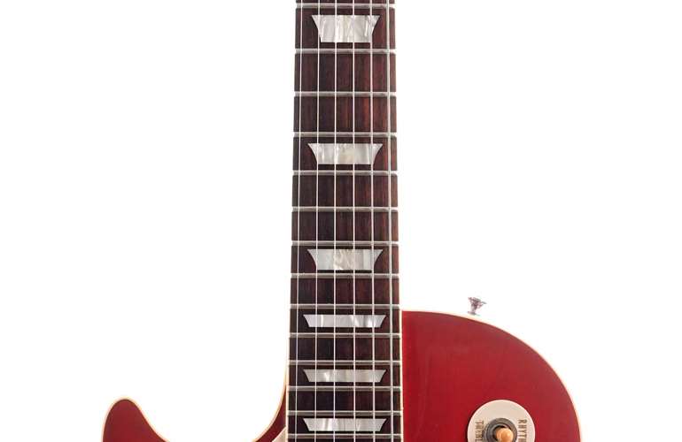 Gibson Custom Shop 2014 58 Les Paul Plaintop V.O.S. Washed Cherry Left Handed #841842 (Pre-Owned) Gibson Custom Shop 2014 58 Les Paul Plaintop V.O.S. Washed Cherry Left Handed #841842 (Pre-Owned)