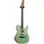Fender Acoustasonic Telecaster Trans Surf Green (Pre-Owned) Front View