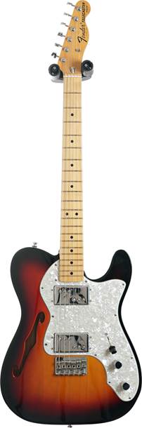 Fender American Vintage II 72 Telecaster Thinline Maple Fingerboard 3 Colour Sunburst (Pre-Owned)