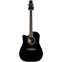 Takamine EF314SC Left Handed Black (Pre-Owned) Front View