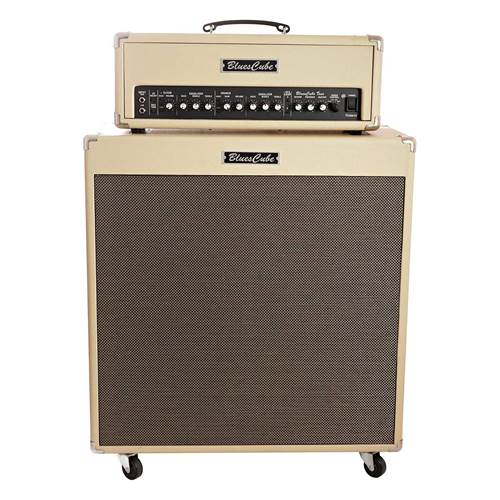 Roland BC-TOUR Blues Cube Tour 100W Modelling Amp Head and matching 4x10 Guitar Cabinet (Pre-Owned)