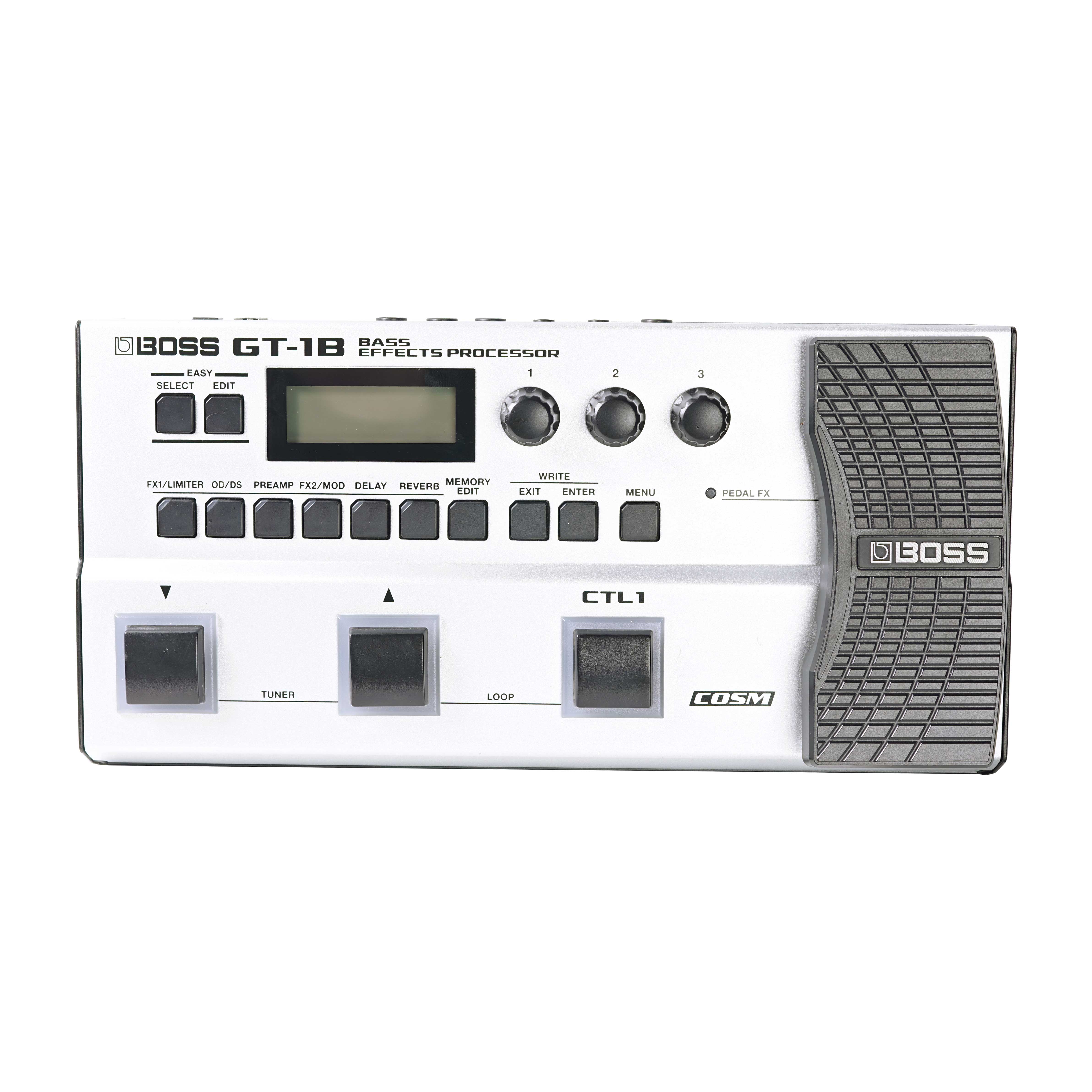 BOSS GT-1B Bass Amp Modeller and Multi Effects Processor Pedal (Pre-Owned)