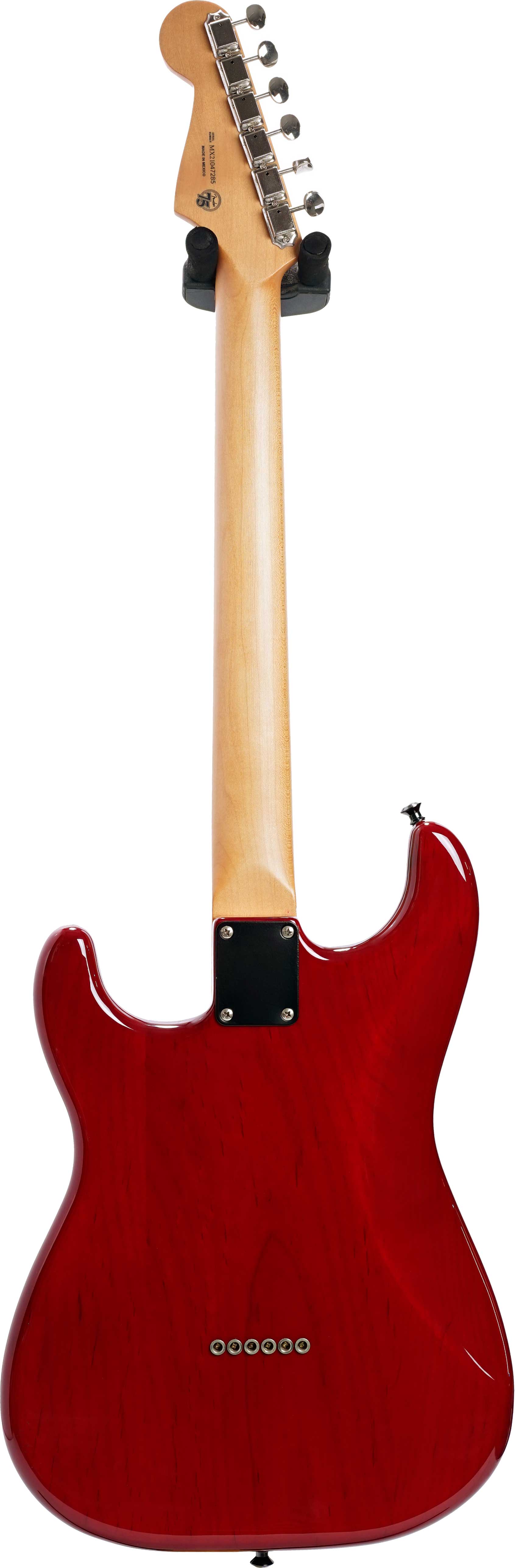 Fender Noventa Stratocaster Crimson Red Transparent Pau Ferro