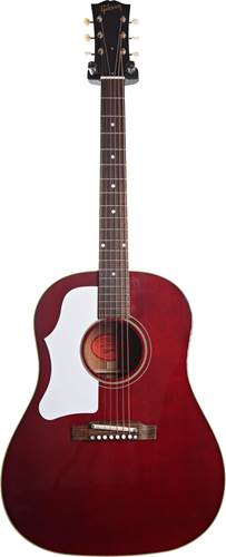 Gibson 60s J-45 Original Adj Saddle Wine Red Left Handed (Pre-Owned)