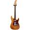 Fender American Deluxe Stratocaster HSS Amber (Pre-Owned) Front View