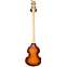 Hofner HCT Shorty Violin Bass Sunburst (Pre-Owned) Back View