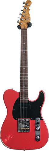 G&L Custom Shop ASAT Classic Fiesta Red Heavy Aged 3A Roasted Flame Neck Rosewood Fingerboard (Pre-Owned) G&L Custom Shop ASAT Classic Fiesta Red Heavy Aged 3A Roasted Flame Neck Rosewood Fingerboard (Pre-Owned)