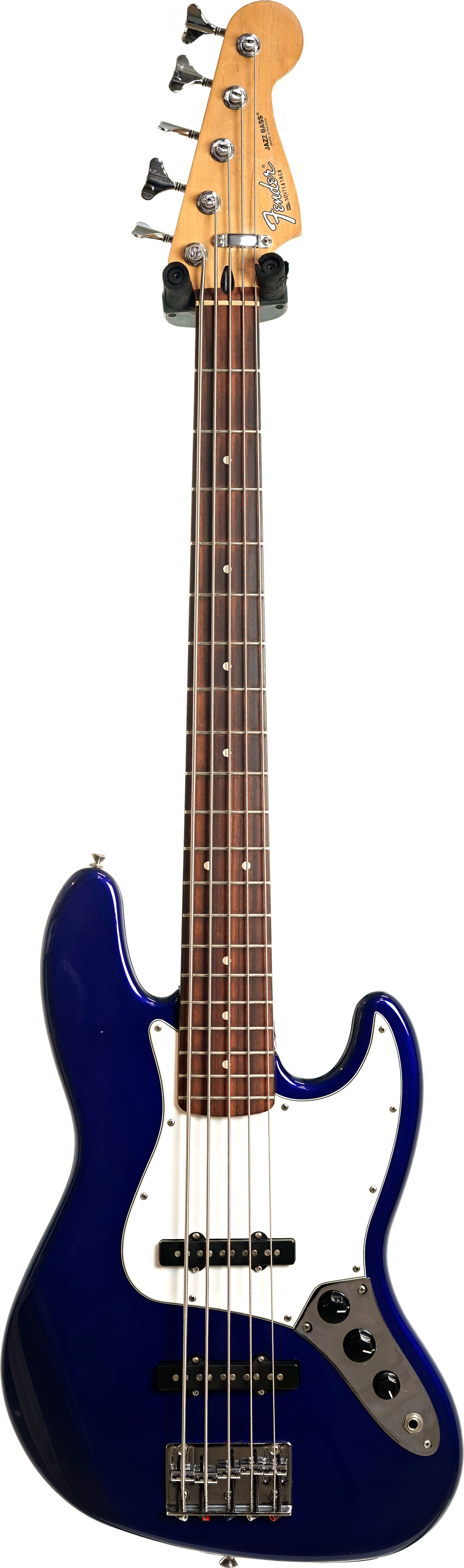 Fender mexico　Jazz Bass　1998頃　blue Fender 1998 Standard Jazz Bass V Pau Ferro Fingerboard