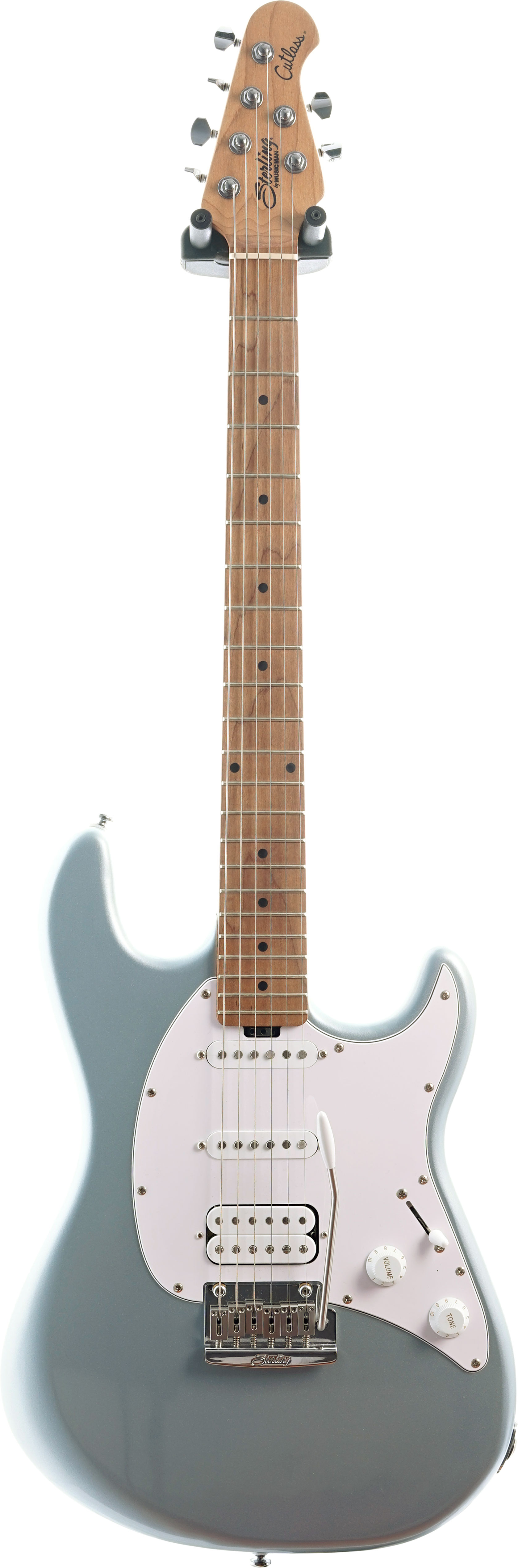Music Man Sterling Cutlass CT50HSS Guitar Firemist Silver (Pre-Owned)