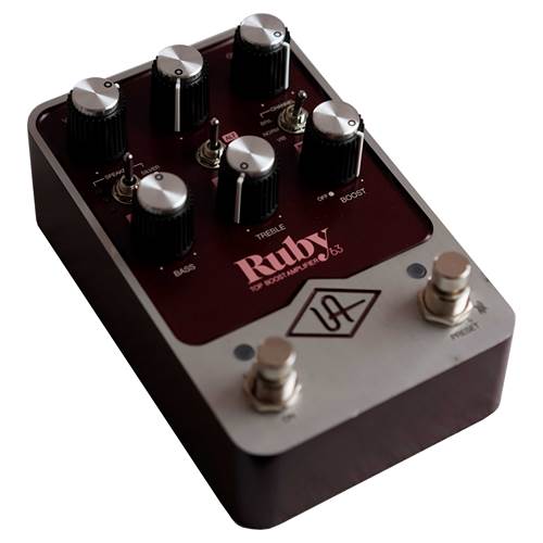 Ruby 63 Universal Audio Ruby '63 Top Boost Amplifier Emulation Pedal (Pre-Owned ...