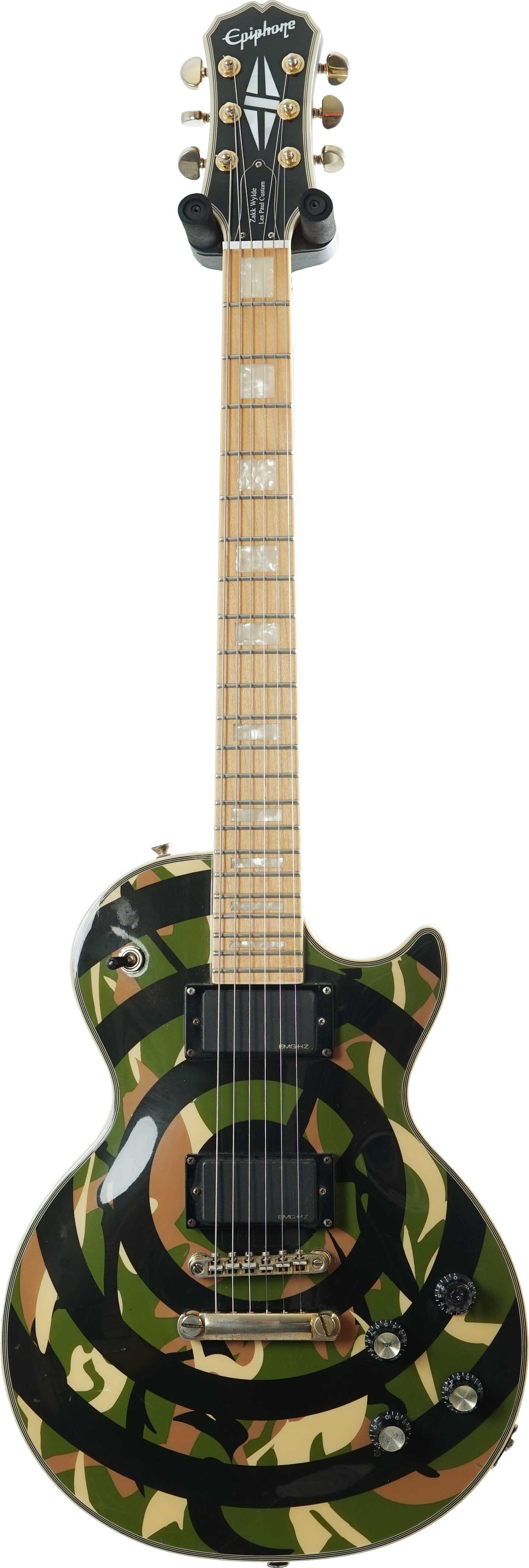 Epiphone 2012 Les Paul Custom Zakk Wylde Camo (Pre-Owned)
