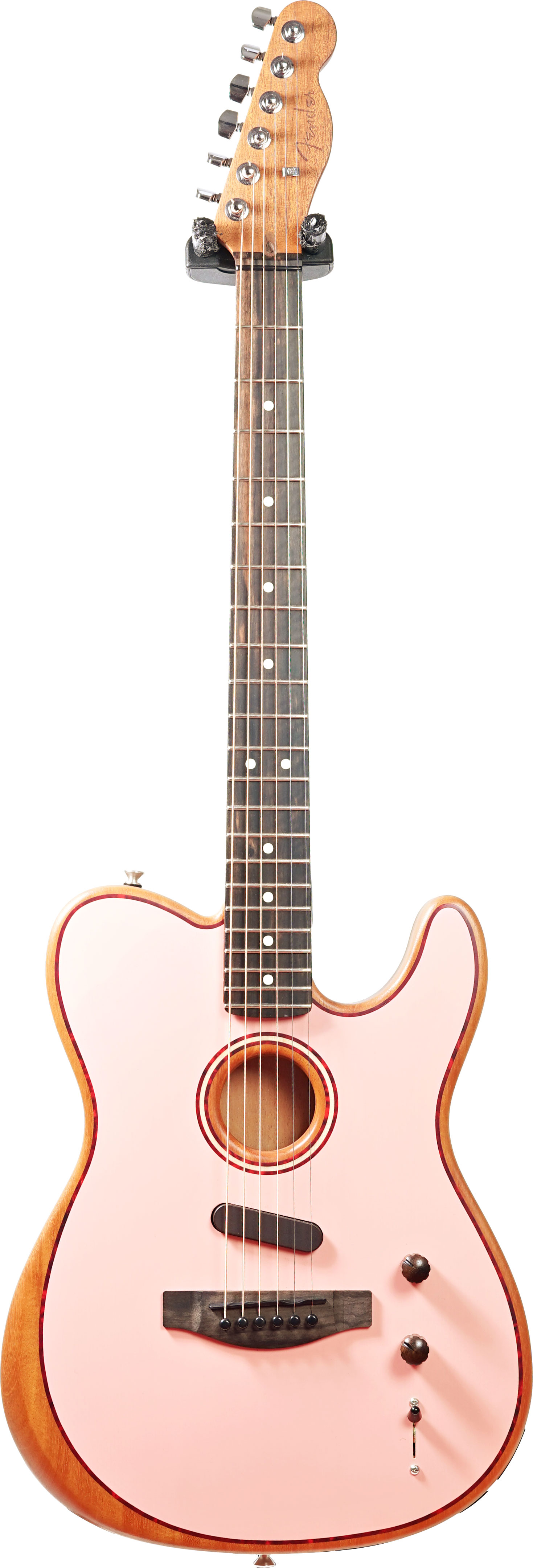 Fender 2021 FSR Limited Edition Acoustasonic Telecaster Shell Pink Ebony Fingerboard (Pre-Owned)