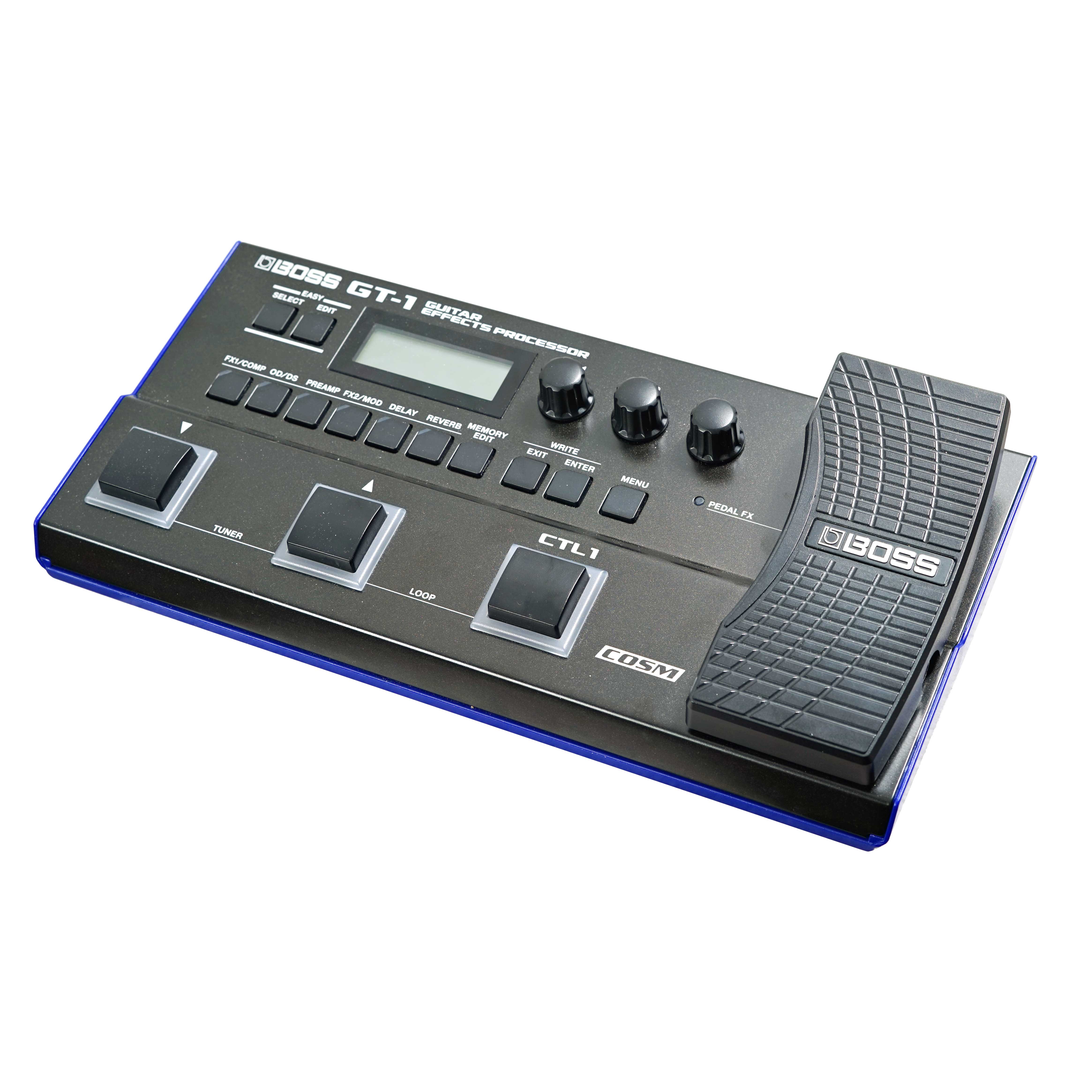 BOSS GT-1 Guitar Amp Modeller and Multi Effects Processor Pedal (Pre-Owned)