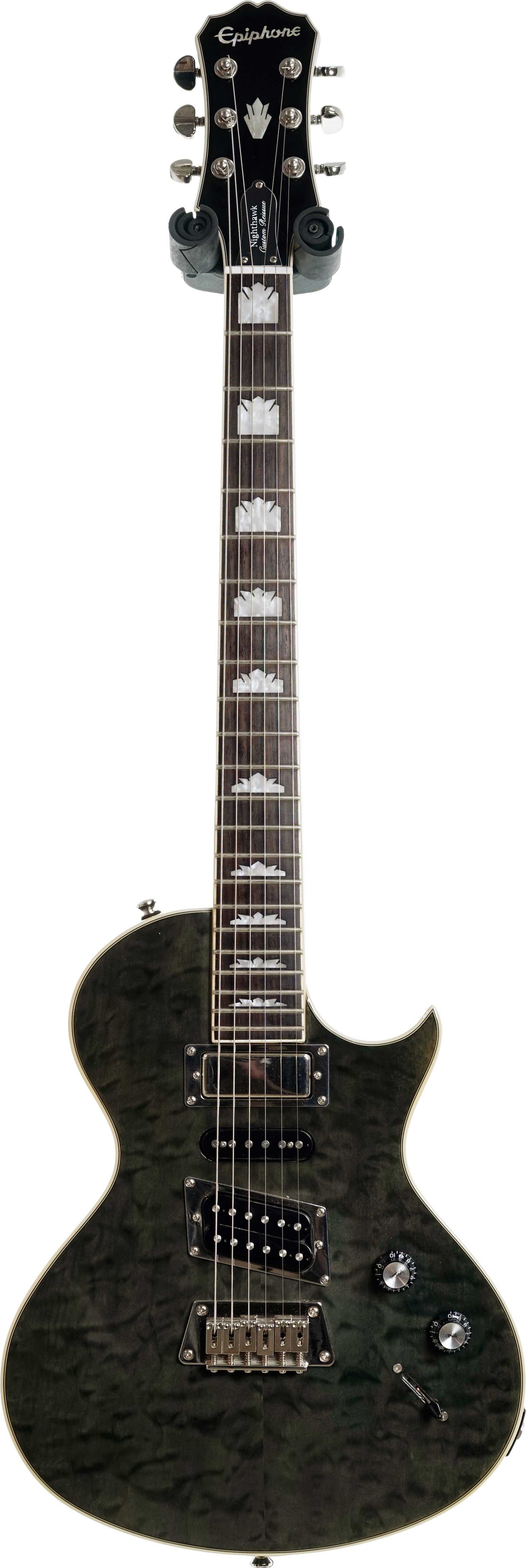 Epiphone Nighthawk Custom Reissue Trans Black (Pre-Owned)