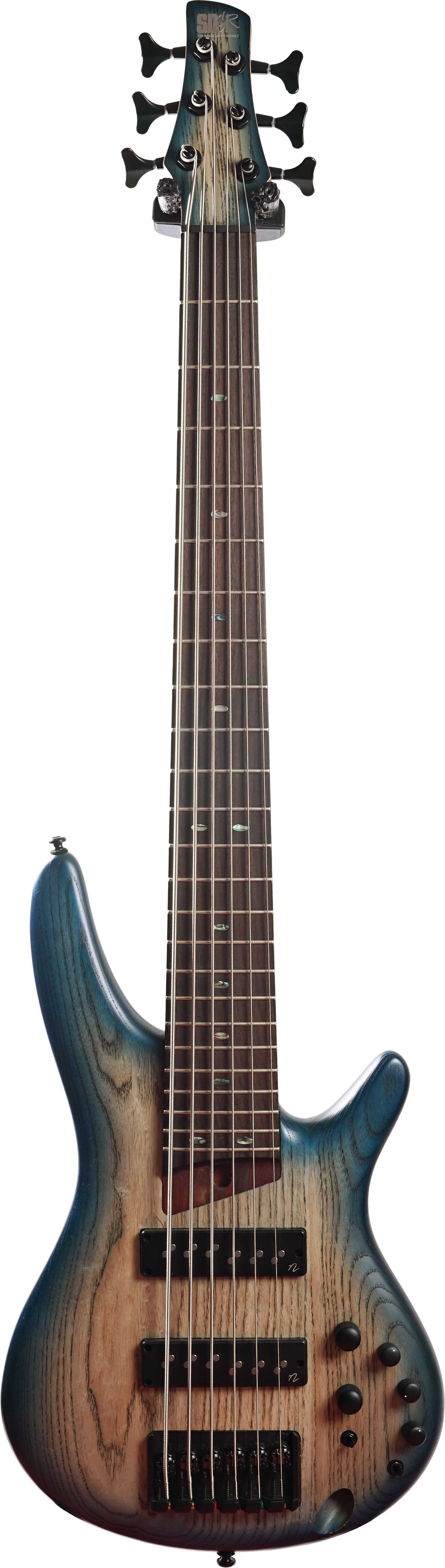 Ibanez SR606E Cosmic Blue Starburst Flat (Pre-Owned)