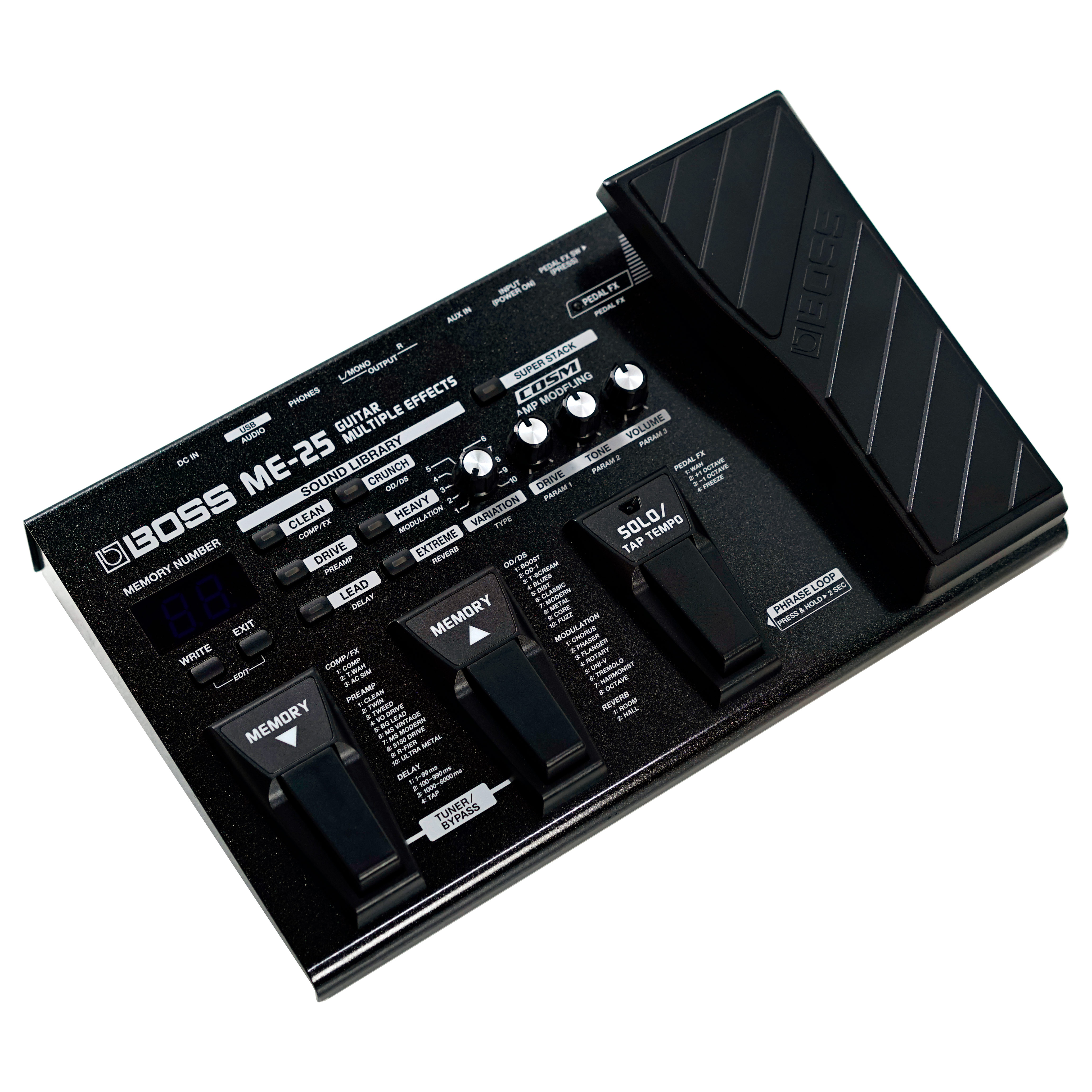 BOSS ME25 Multi Effects Processor Pedal (Pre-Owned)