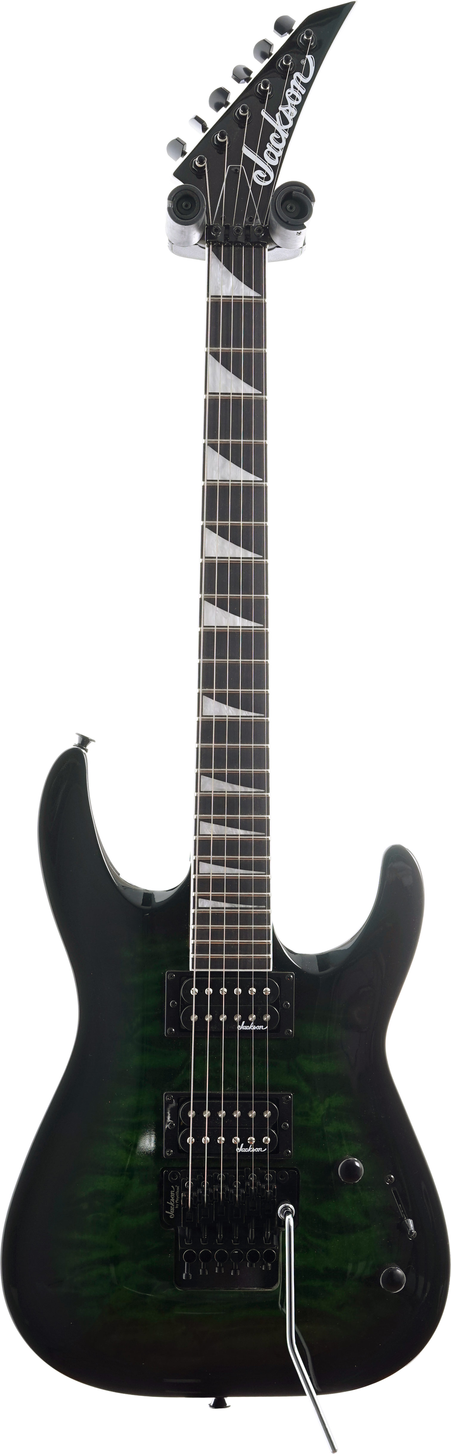 Jackson JS32Q Dinky Archtop Trans Green Burst (Pre-Owned)