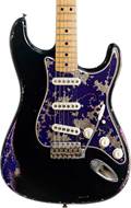 Fender Custom Shop '69 Stratocaster Relic Black Over Purple Paisley Maple Fingerboard Masterbuilt by Dale Wilson (Pre-Owned)