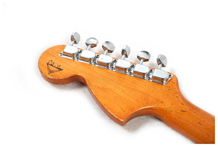 Fender Custom Shop '69 Stratocaster Relic Black Over Purple Paisley Maple Fingerboard Masterbuilt by Dale Wilson (Pre-Owned)  Fender Custom Shop '69 Stratocaster Relic Black Over Purple Paisley Maple Fingerboard Masterbuilt by Dale Wilson (Pre-Owned)