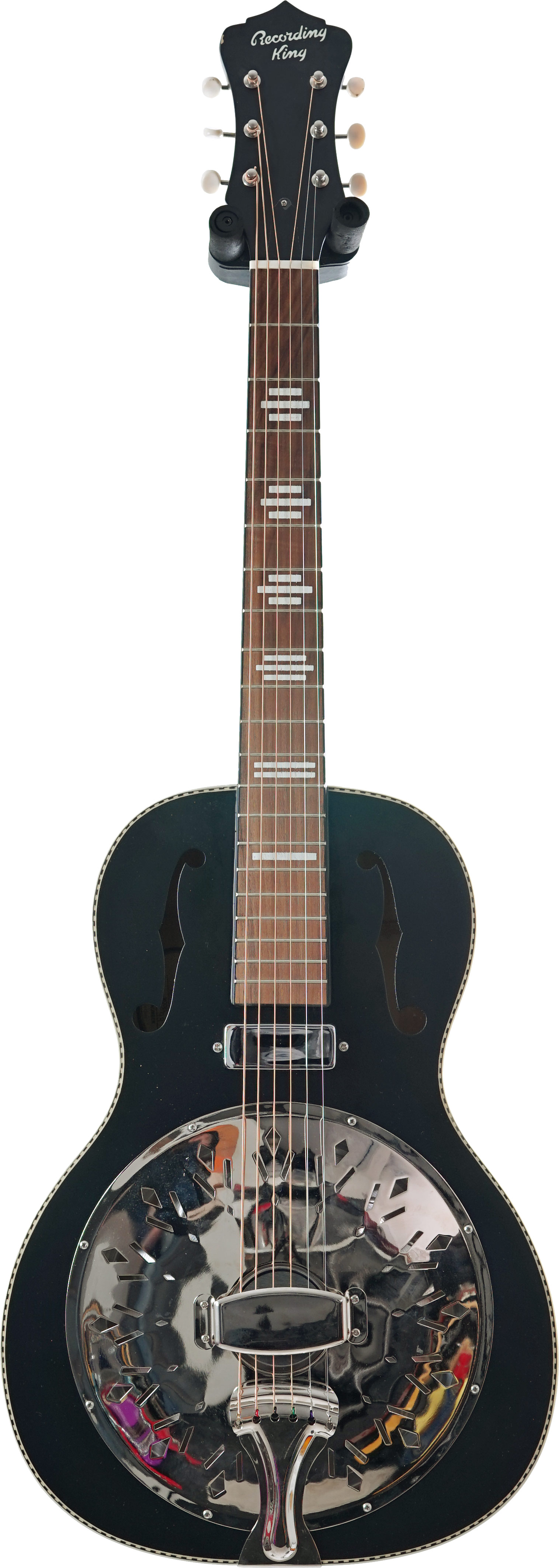 Recording King Dirty 30's Minnie Bucker Resonator Matte Black (Pre-Owned)