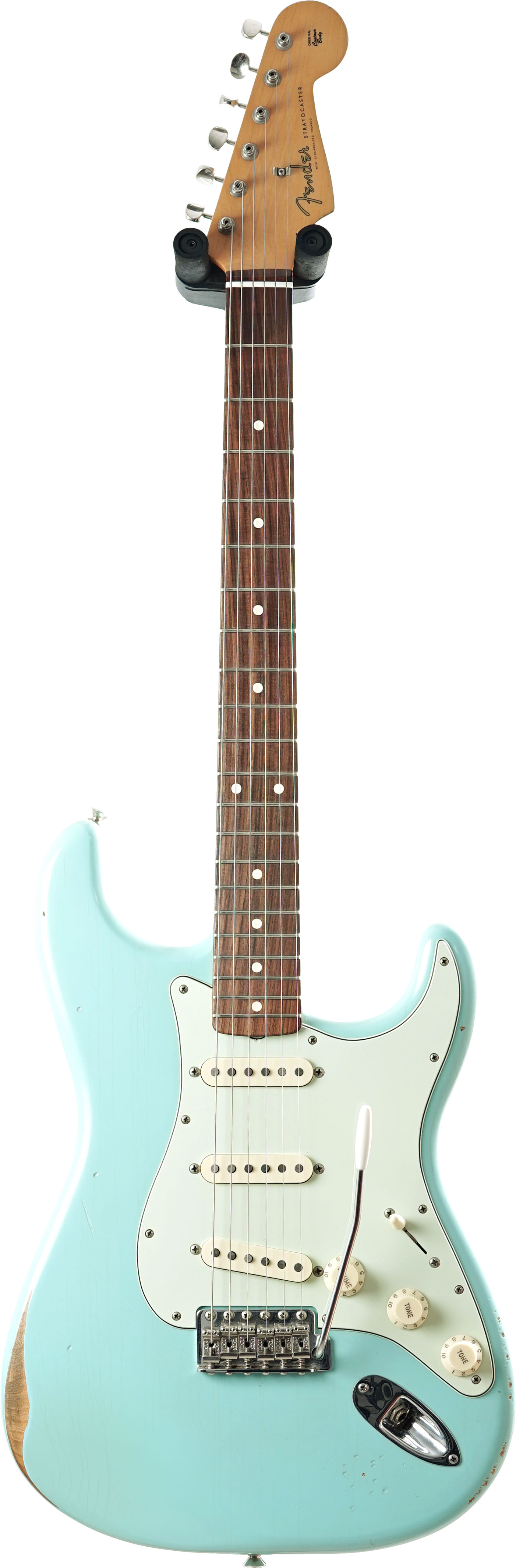 Fender Road Worn FSR 60s Stratocaster Pau Ferro in Daphne Blue with American Vintage 59 Pickups (Pre-Owned)