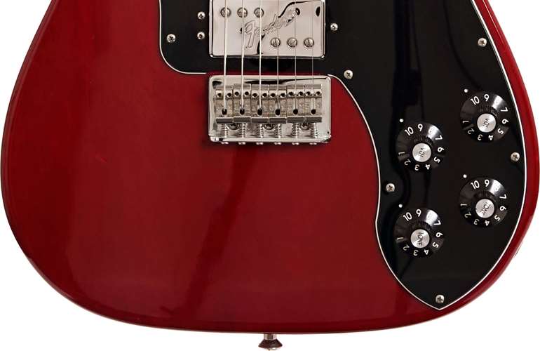 Fender 2017 Limited Edition American Professional Mahogany Telecaster Deluxe Shawbucker Crimson Red Transparent (Pre-Owned) Fender 2017 Limited Edition American Professional Mahogany Telecaster Deluxe Shawbucker Crimson Red Transparent (Pre-Owned)