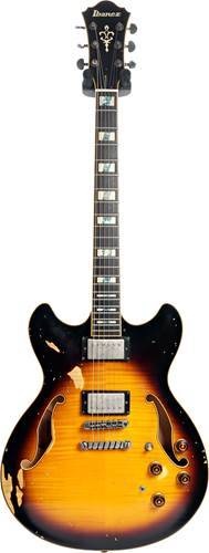 Ibanez Artstar Vintage AS Flame Distressed Yellow Sunburst Low Gloss (Pre-Owned)  Ibanez Artstar Vintage AS Flame Distressed Yellow Sunburst Low Gloss (Pre-Owned)