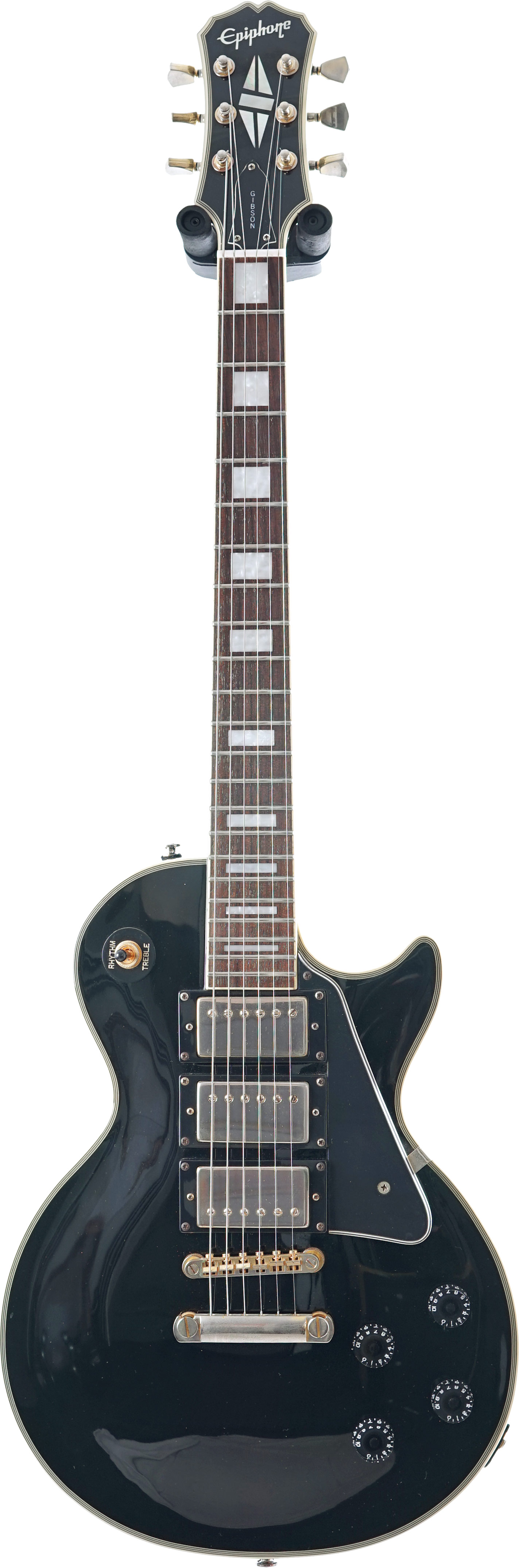 Epiphone 2001 Made in Korea Les Paul Custom Black Beauty Ebony
